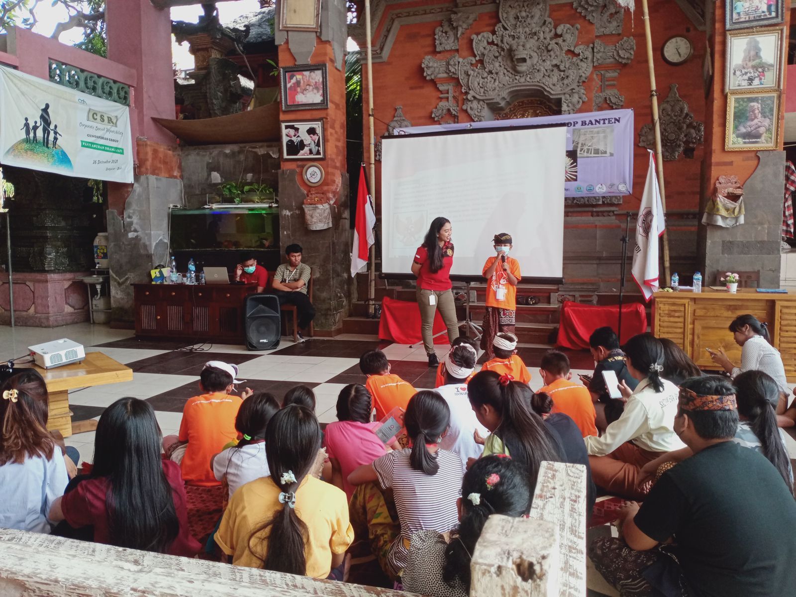 podiumnews.com-Tingkatkan Pemahaman Budaya, PC KMHDI Denpasar Gelar KMHDI Mengajar dan Workshop Banten